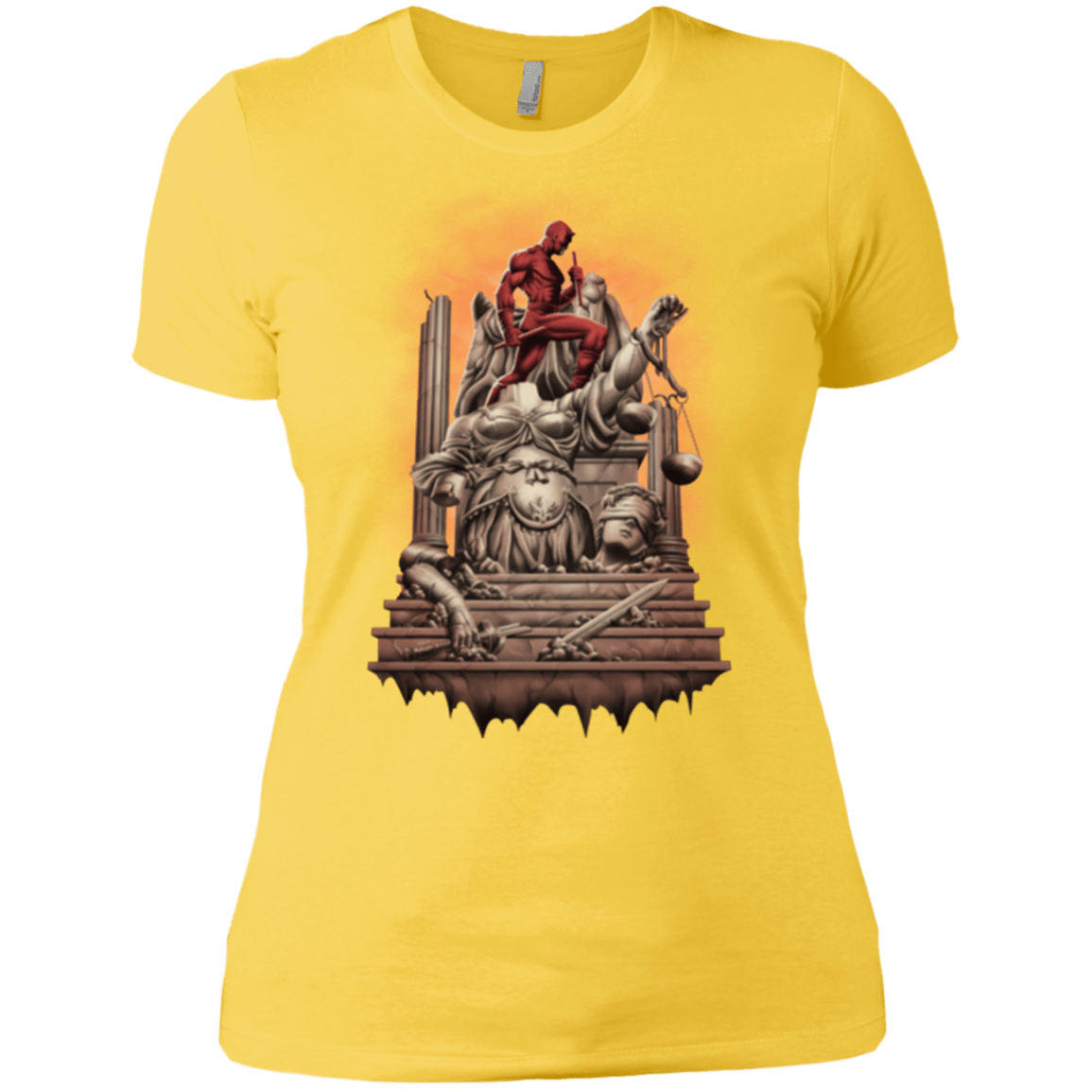 T-Shirts Vibrant Yellow / X-Small Fiat Justitia Ruat Caelum Women's Premium T-Shirt