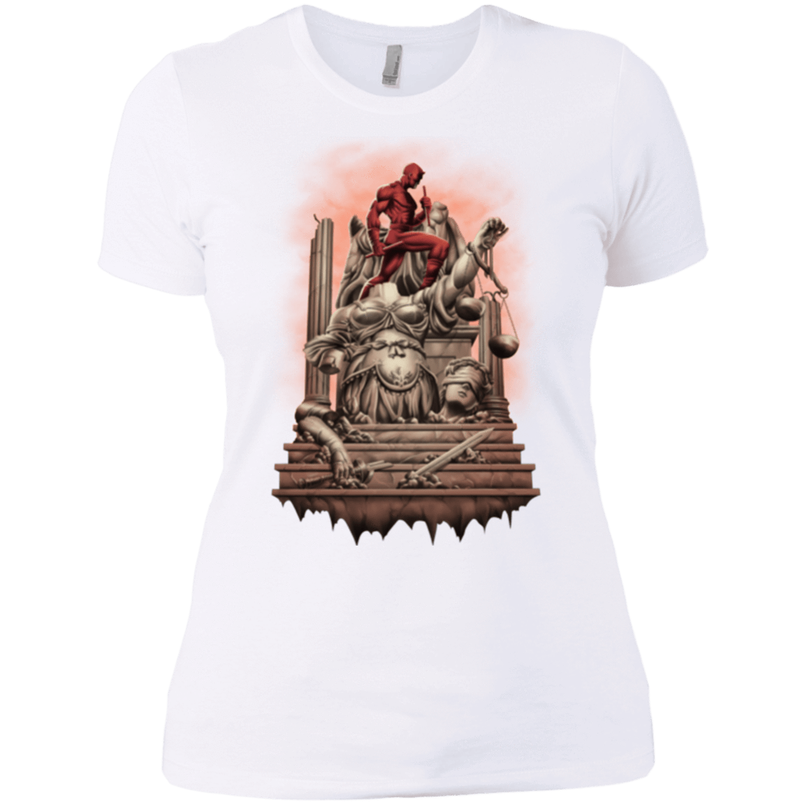 T-Shirts White / X-Small Fiat Justitia Ruat Caelum Women's Premium T-Shirt