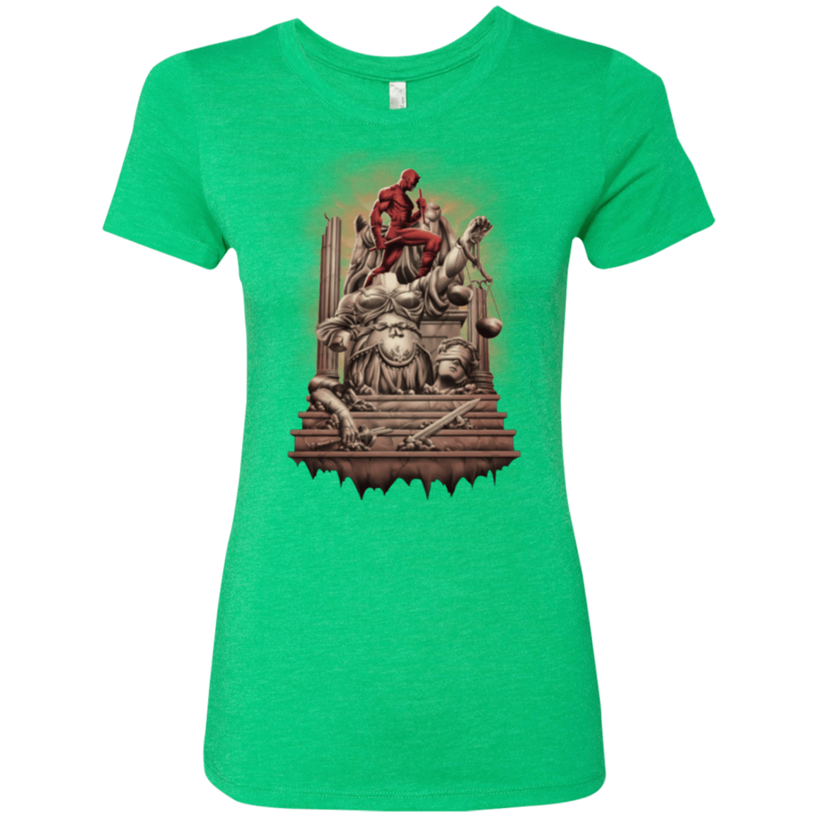 T-Shirts Envy / Small Fiat Justitia Ruat Caelum Women's Triblend T-Shirt