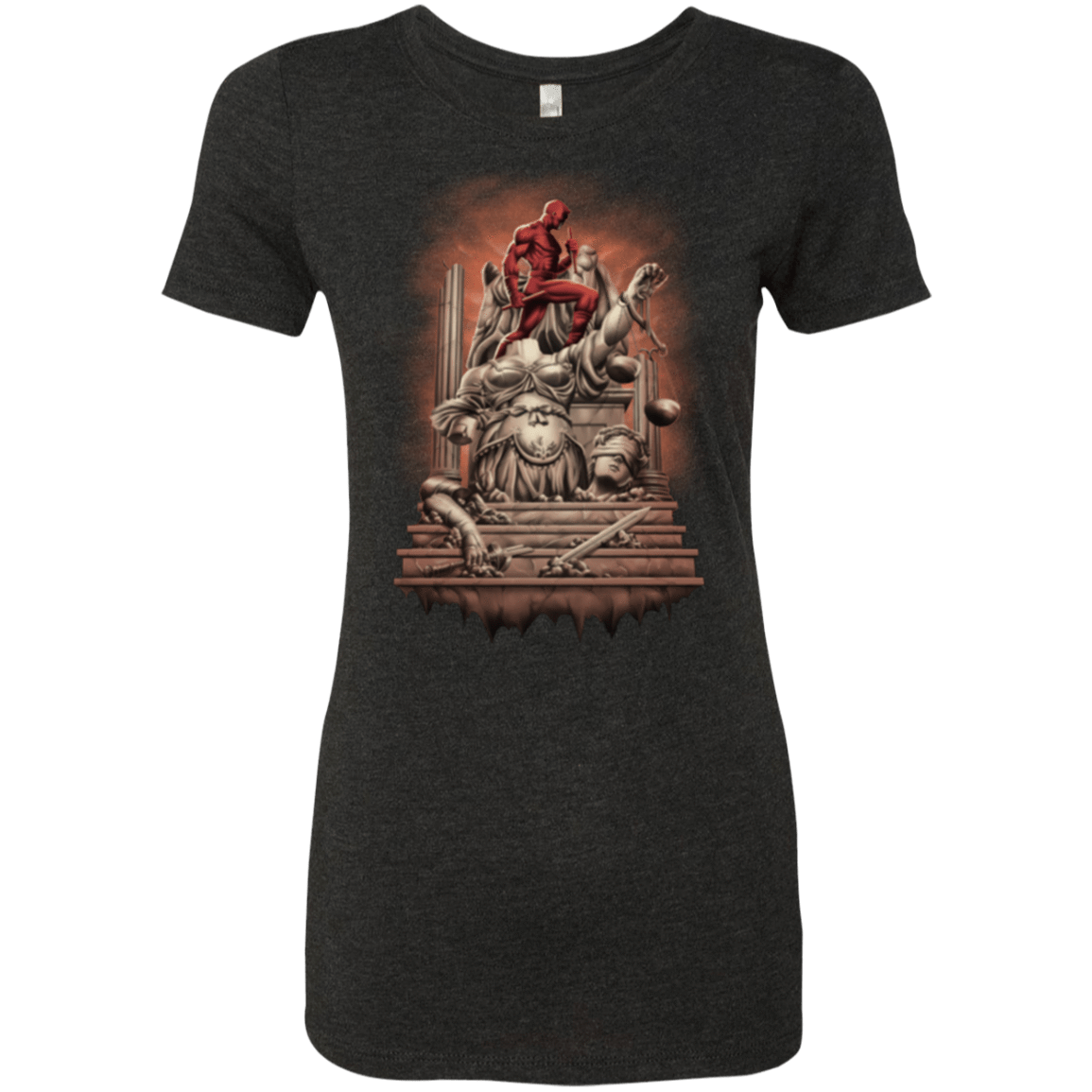 T-Shirts Vintage Black / Small Fiat Justitia Ruat Caelum Women's Triblend T-Shirt