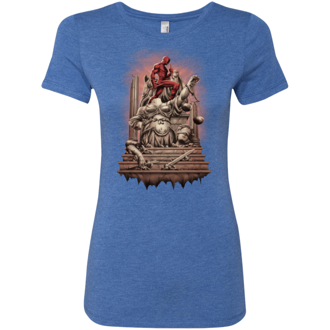 T-Shirts Vintage Royal / Small Fiat Justitia Ruat Caelum Women's Triblend T-Shirt