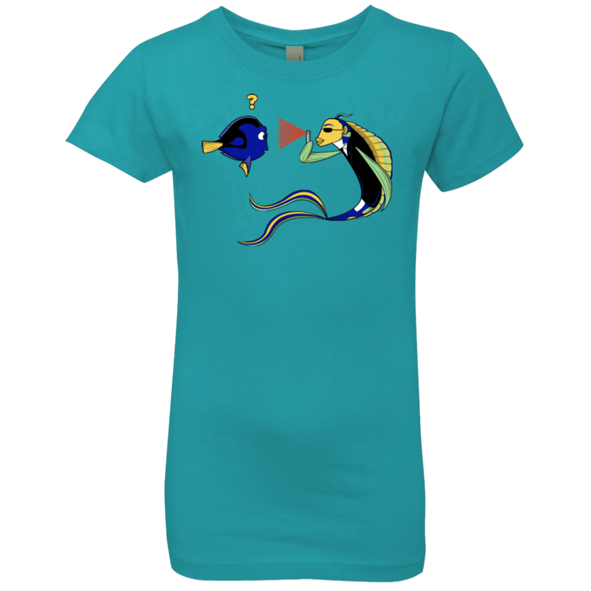 T-Shirts Tahiti Blue / YXS FIB Girls Premium T-Shirt