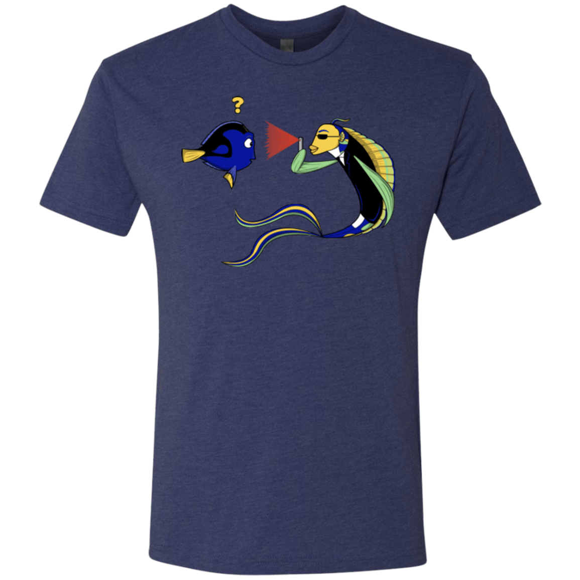 T-Shirts Vintage Navy / Small FIB Men's Triblend T-Shirt