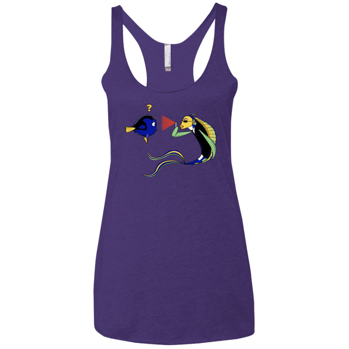 T-Shirts Purple Rush / X-Small FIB Women's Triblend Racerback Tank