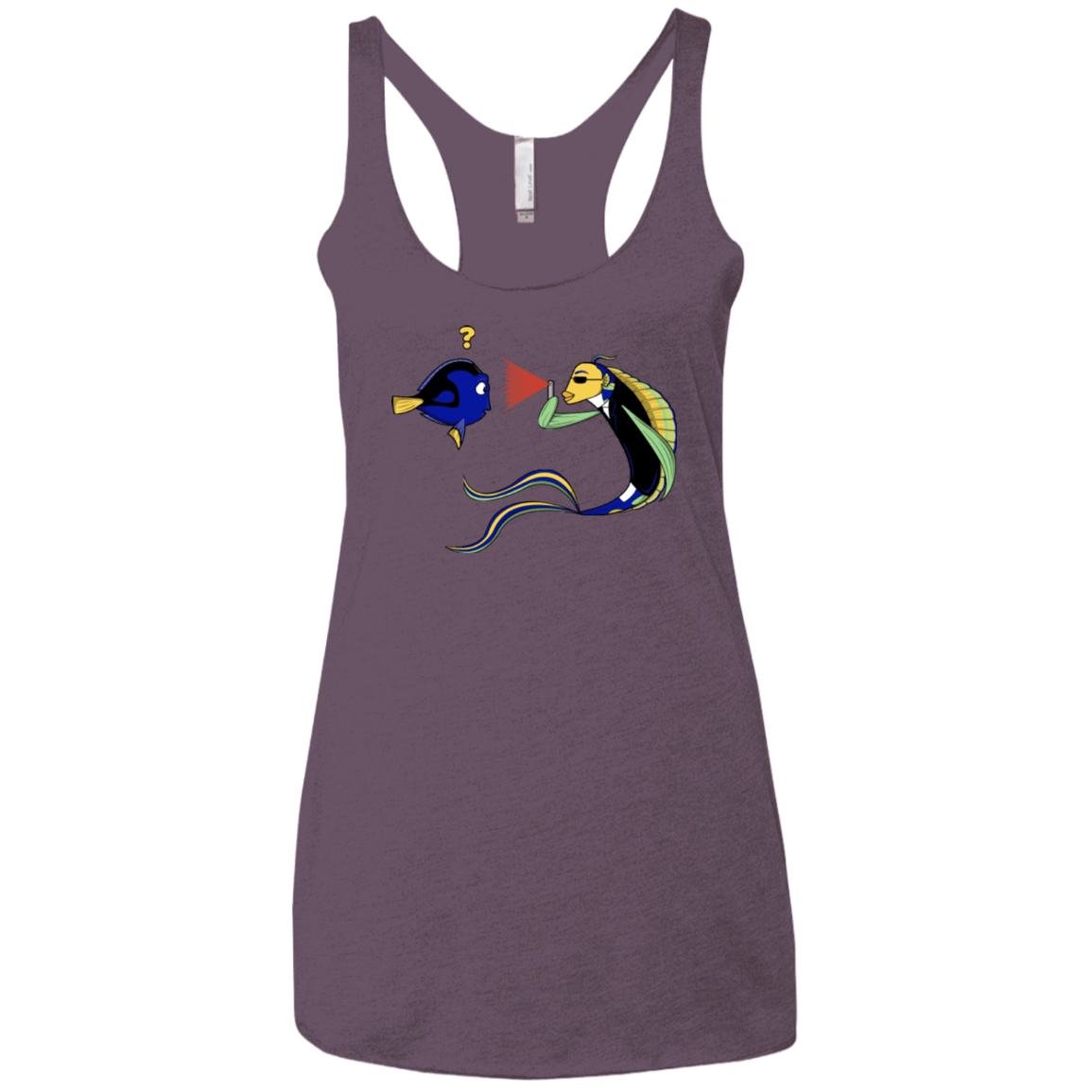 T-Shirts Vintage Purple / X-Small FIB Women's Triblend Racerback Tank