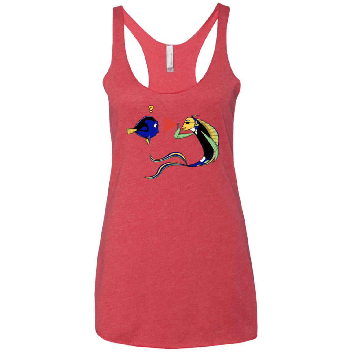T-Shirts Vintage Red / X-Small FIB Women's Triblend Racerback Tank