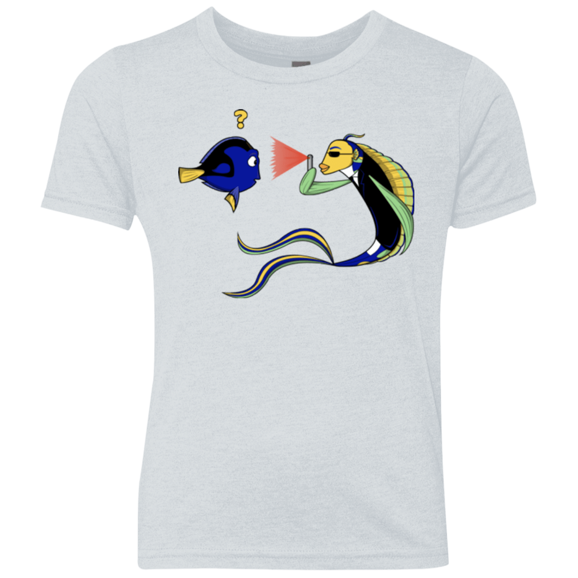 T-Shirts Heather White / YXS FIB Youth Triblend T-Shirt