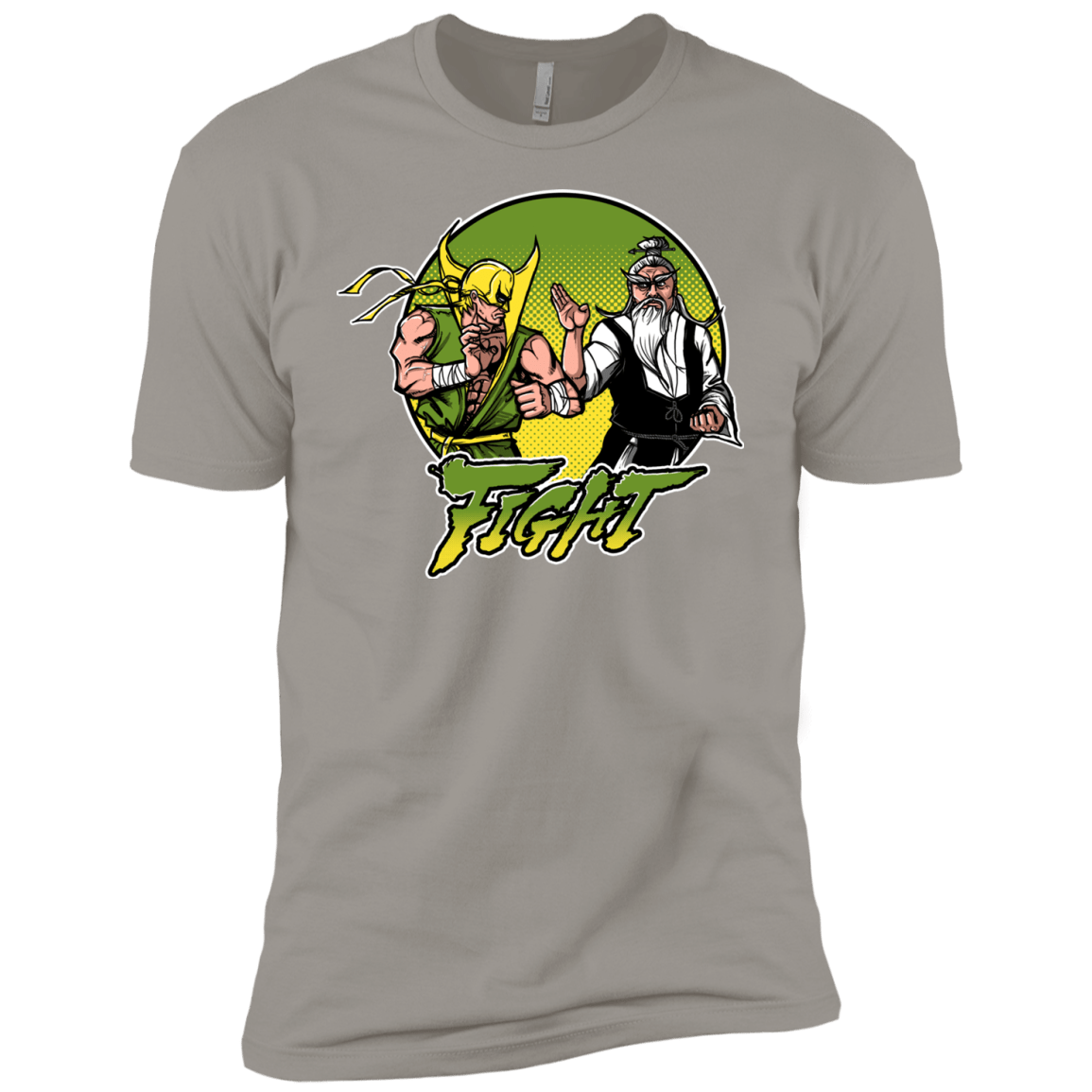 T-Shirts Light Grey / YXS Fight Boys Premium T-Shirt