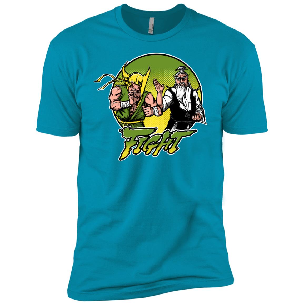 T-Shirts Turquoise / YXS Fight Boys Premium T-Shirt
