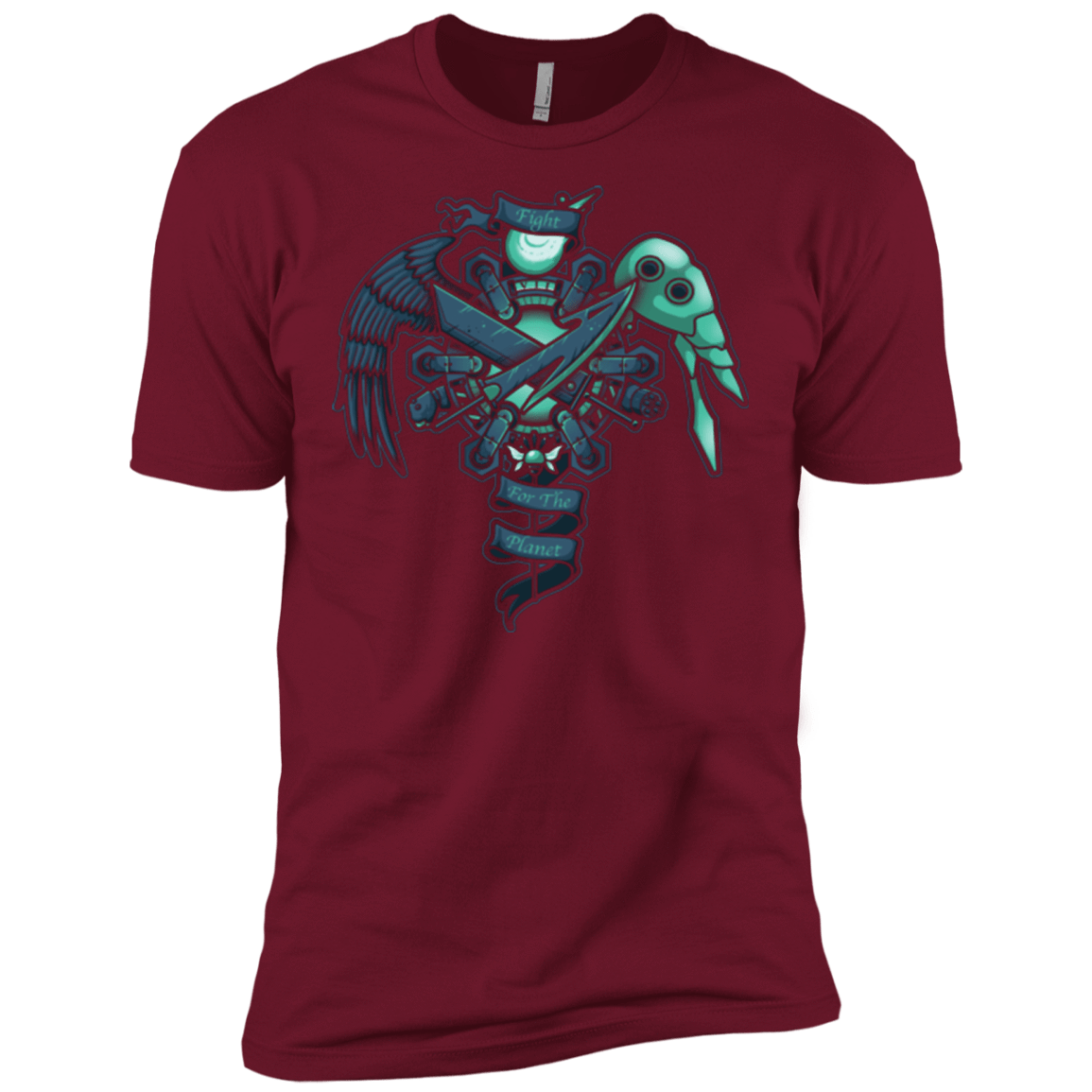 T-Shirts Cardinal / X-Small FIGHT FOR THE PLANET Men's Premium T-Shirt