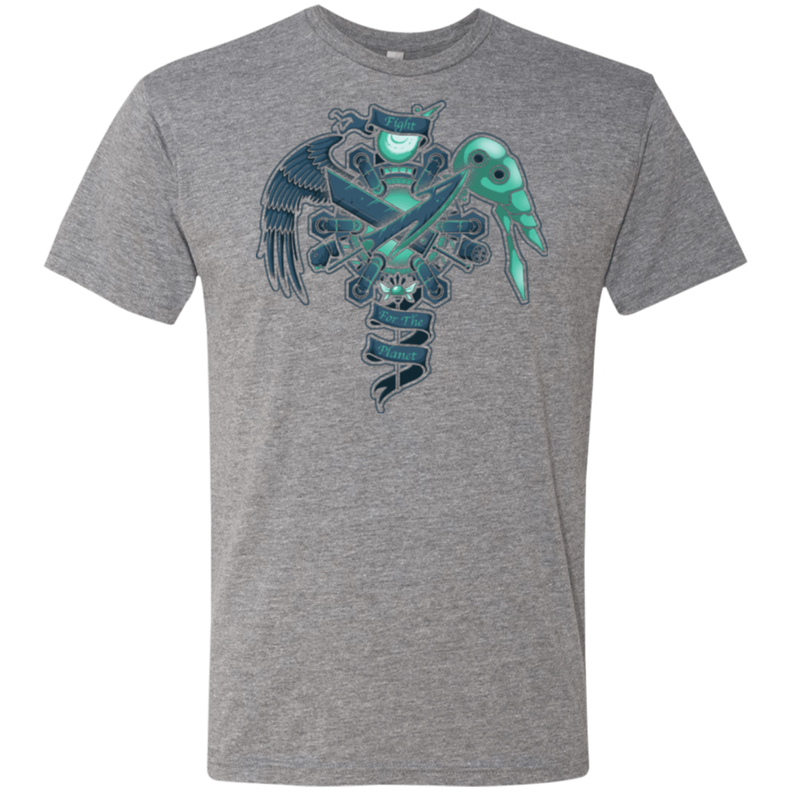 T-Shirts Premium Heather / Small FIGHT FOR THE PLANET Men's Triblend T-Shirt