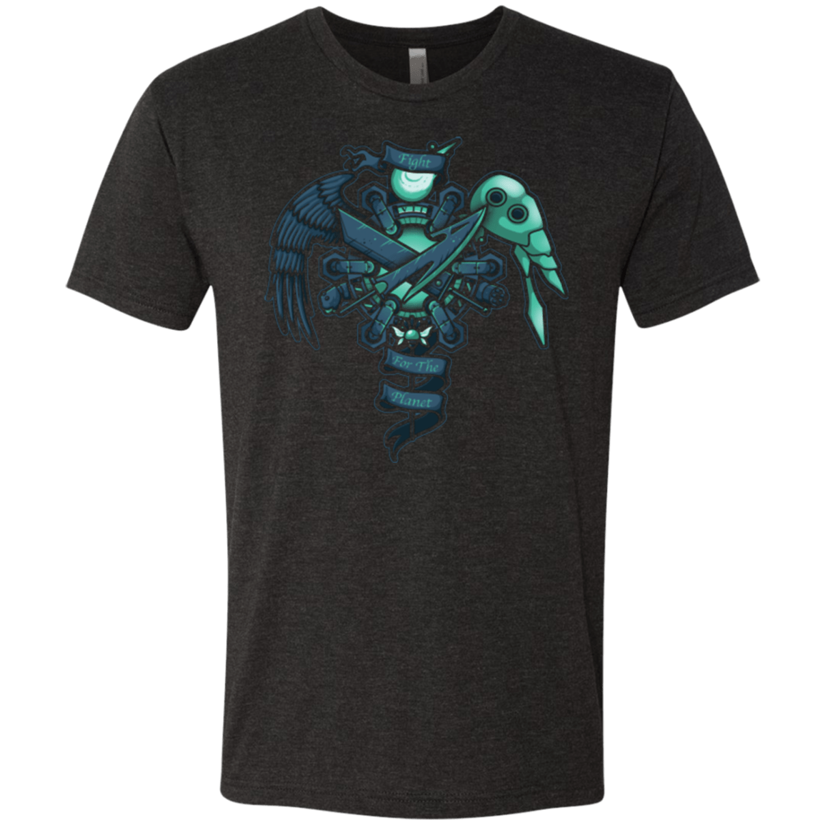 T-Shirts Vintage Black / Small FIGHT FOR THE PLANET Men's Triblend T-Shirt