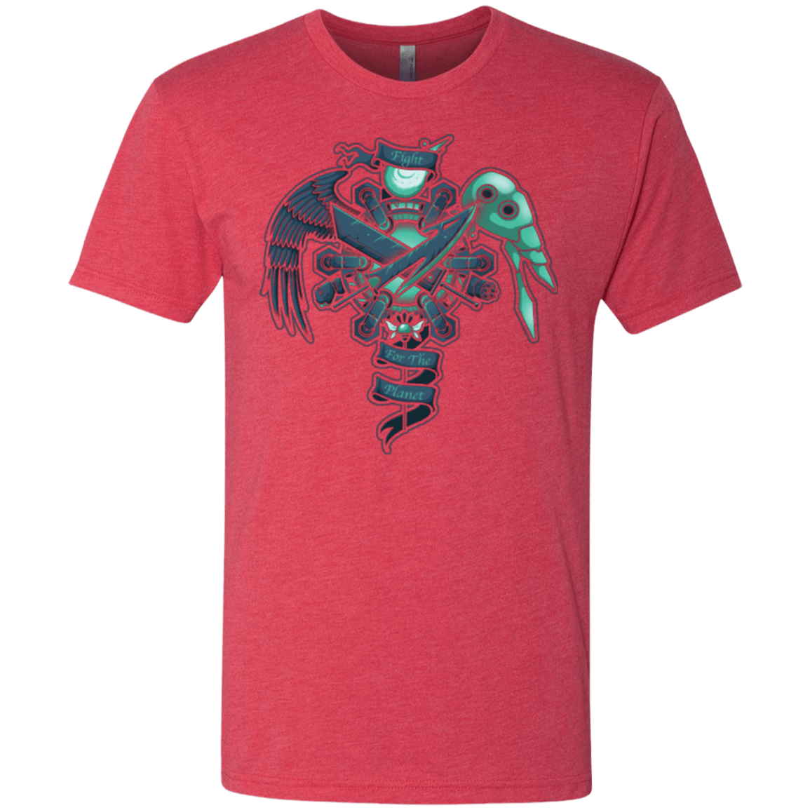 T-Shirts Vintage Red / Small FIGHT FOR THE PLANET Men's Triblend T-Shirt