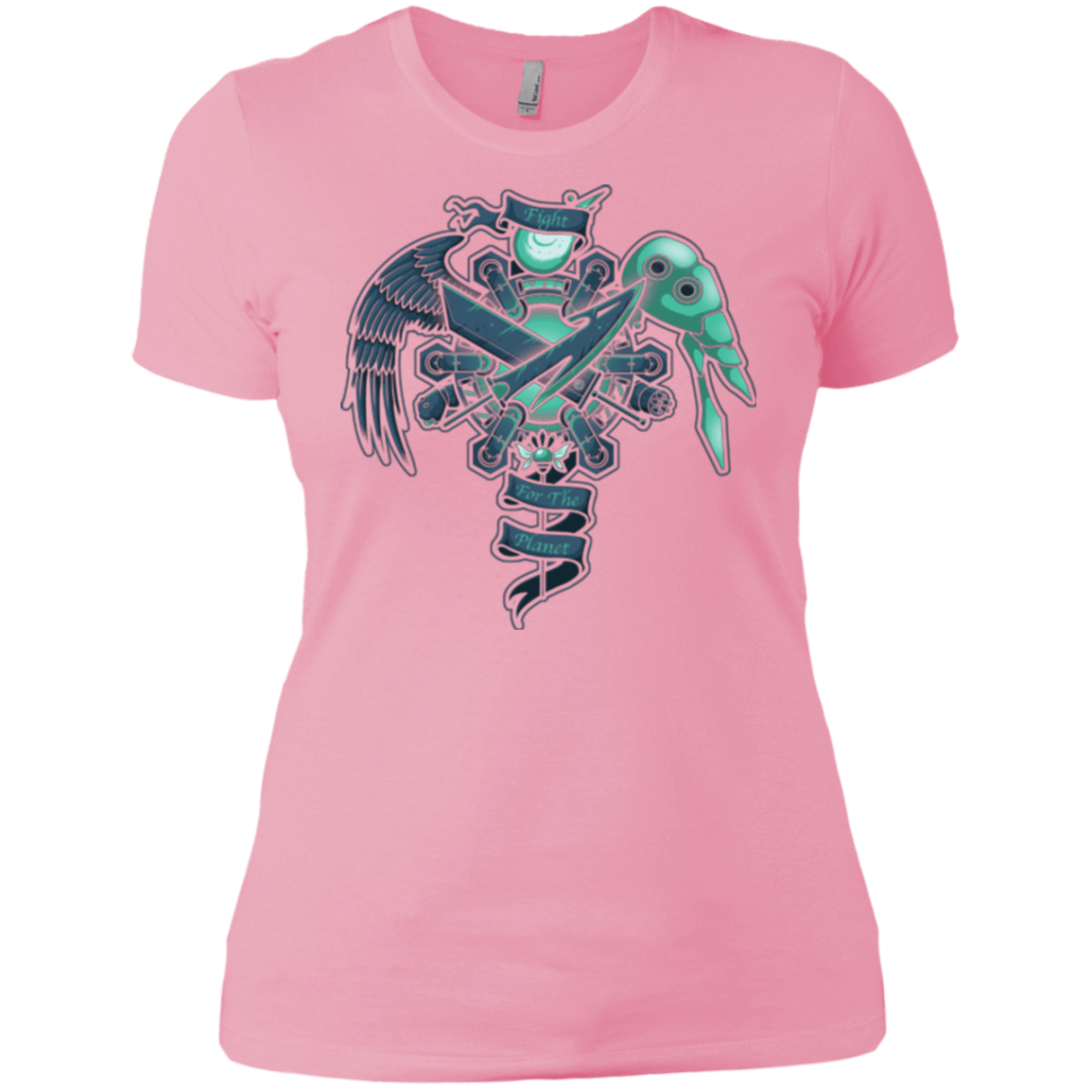 T-Shirts Light Pink / X-Small FIGHT FOR THE PLANET Women's Premium T-Shirt