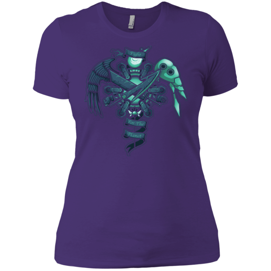 T-Shirts Purple / X-Small FIGHT FOR THE PLANET Women's Premium T-Shirt