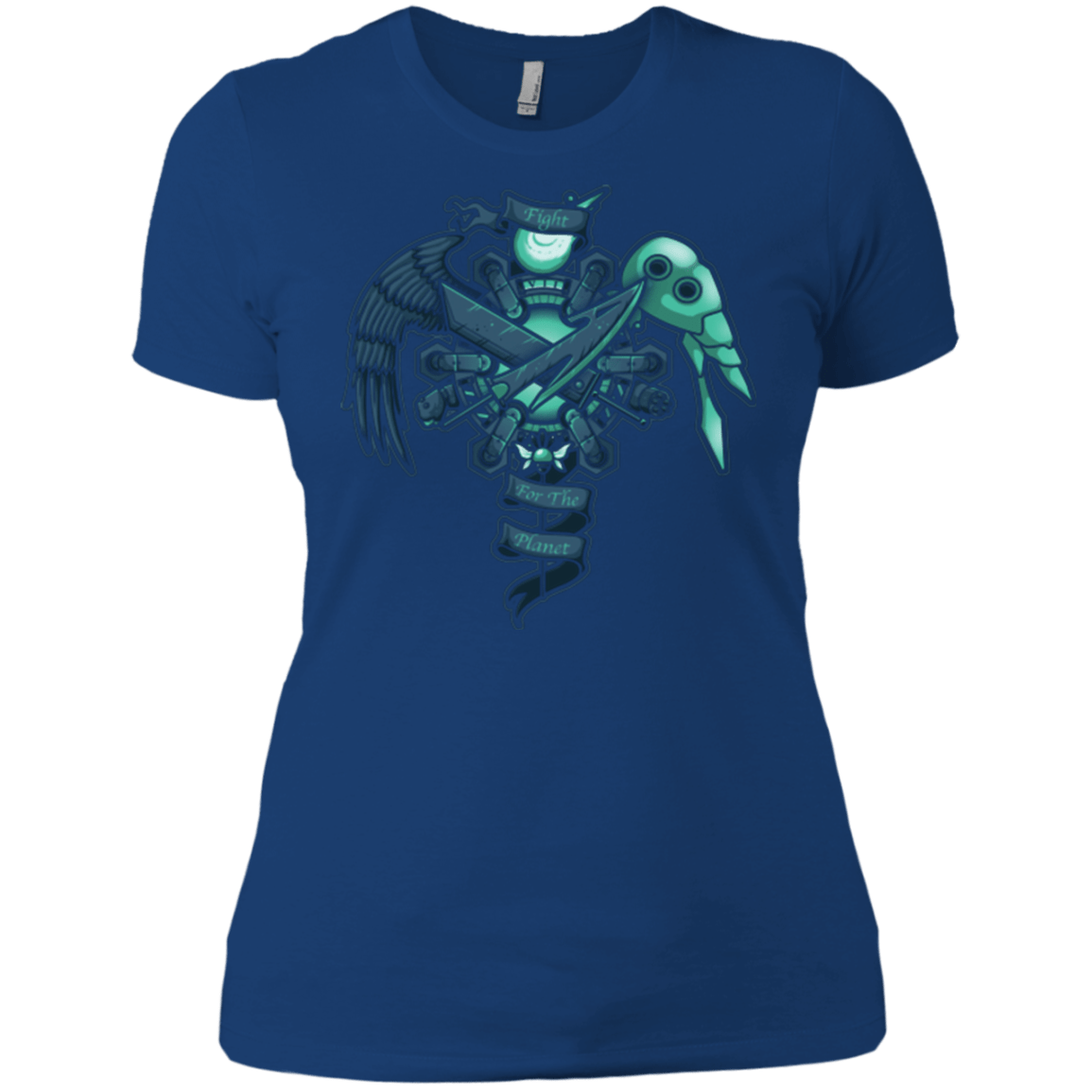T-Shirts Royal / X-Small FIGHT FOR THE PLANET Women's Premium T-Shirt