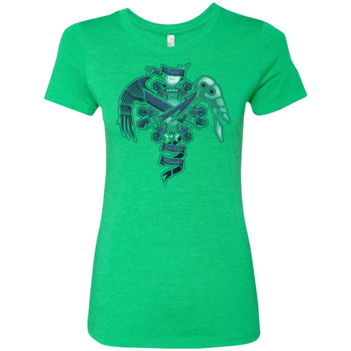 T-Shirts Envy / Small FIGHT FOR THE PLANET Women's Triblend T-Shirt