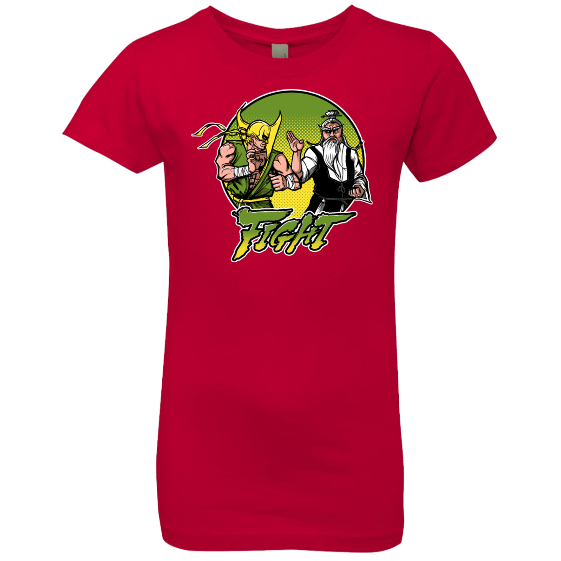 T-Shirts Red / YXS Fight Girls Premium T-Shirt