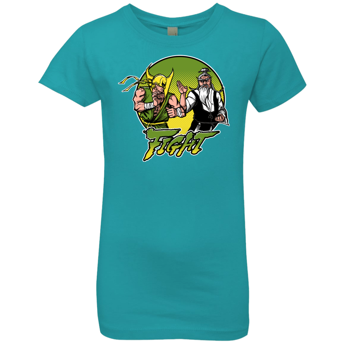 T-Shirts Tahiti Blue / YXS Fight Girls Premium T-Shirt