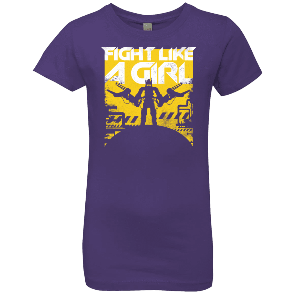 T-Shirts Purple Rush / YXS Fight Like A Girl Girls Premium T-Shirt