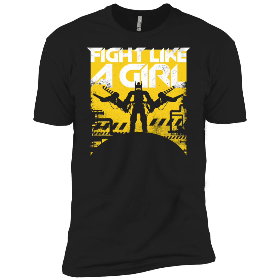 T-Shirts Black / X-Small Fight Like A Girl Men's Premium T-Shirt
