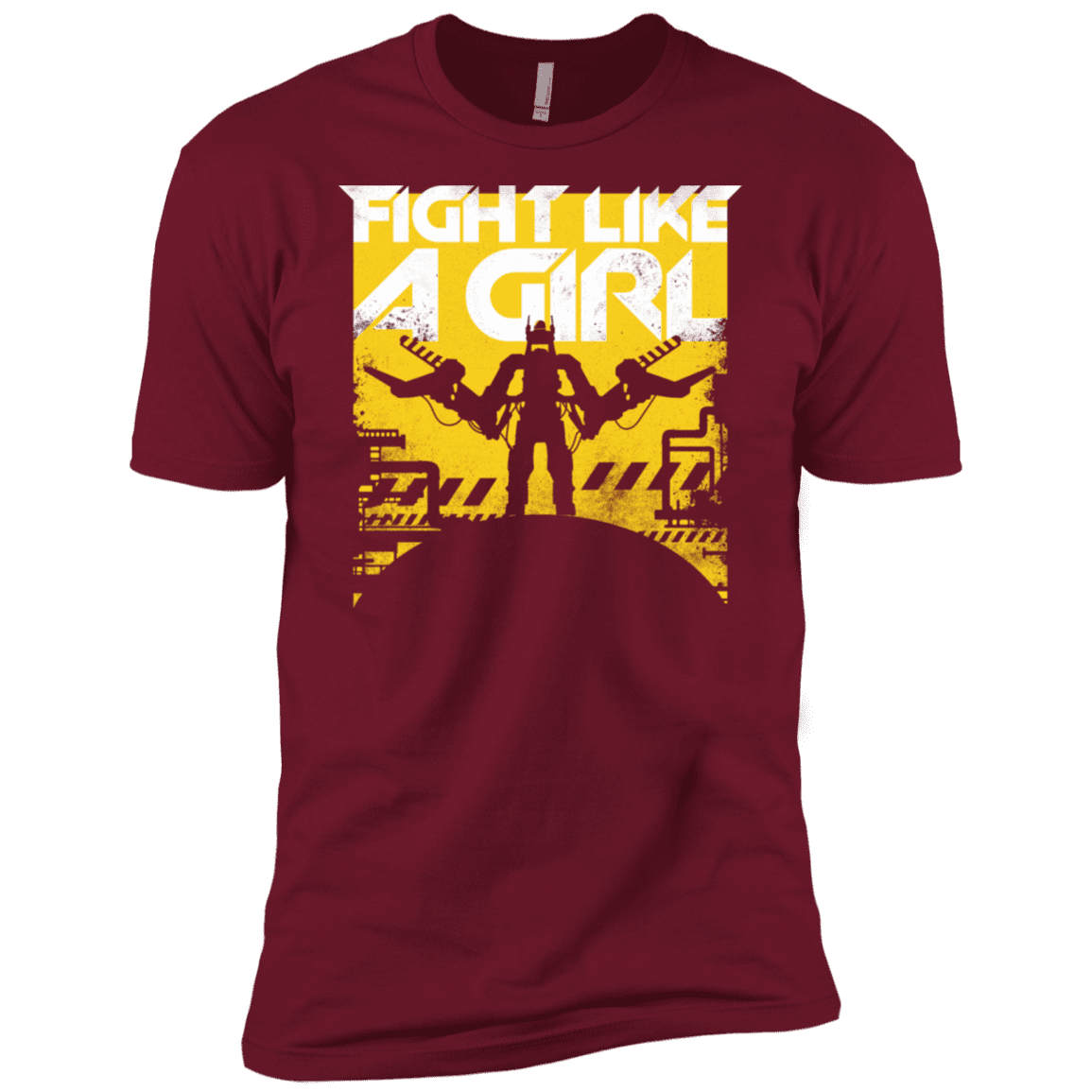T-Shirts Cardinal / X-Small Fight Like A Girl Men's Premium T-Shirt