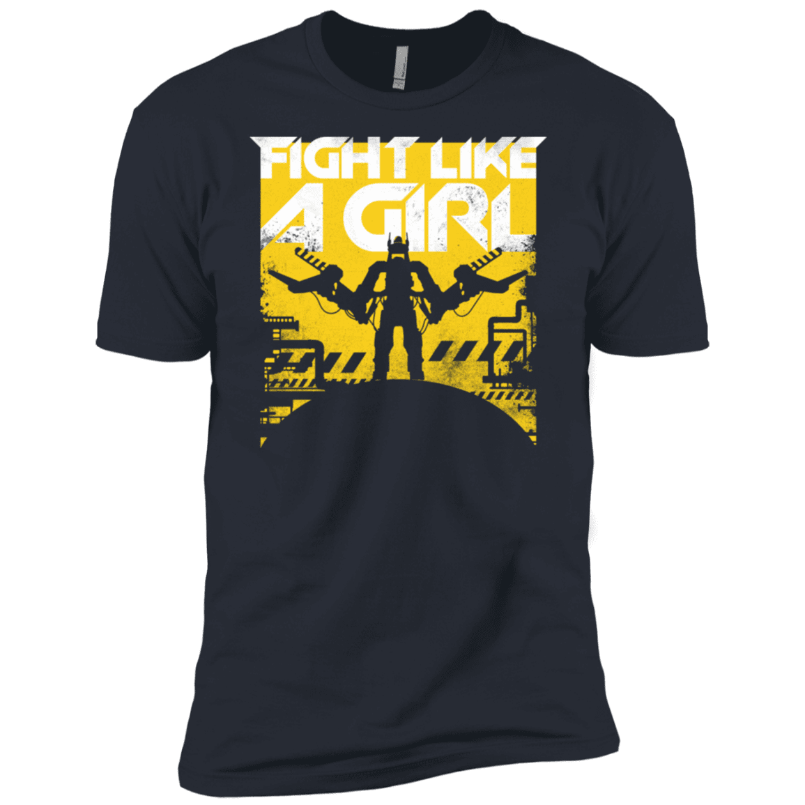 T-Shirts Indigo / X-Small Fight Like A Girl Men's Premium T-Shirt