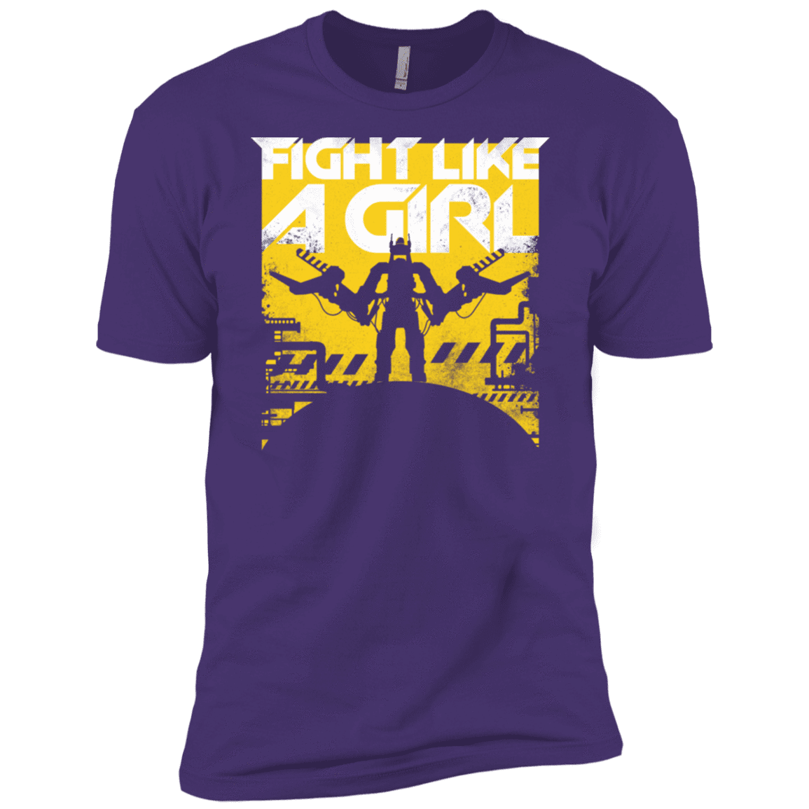 T-Shirts Purple Rush/ / X-Small Fight Like A Girl Men's Premium T-Shirt