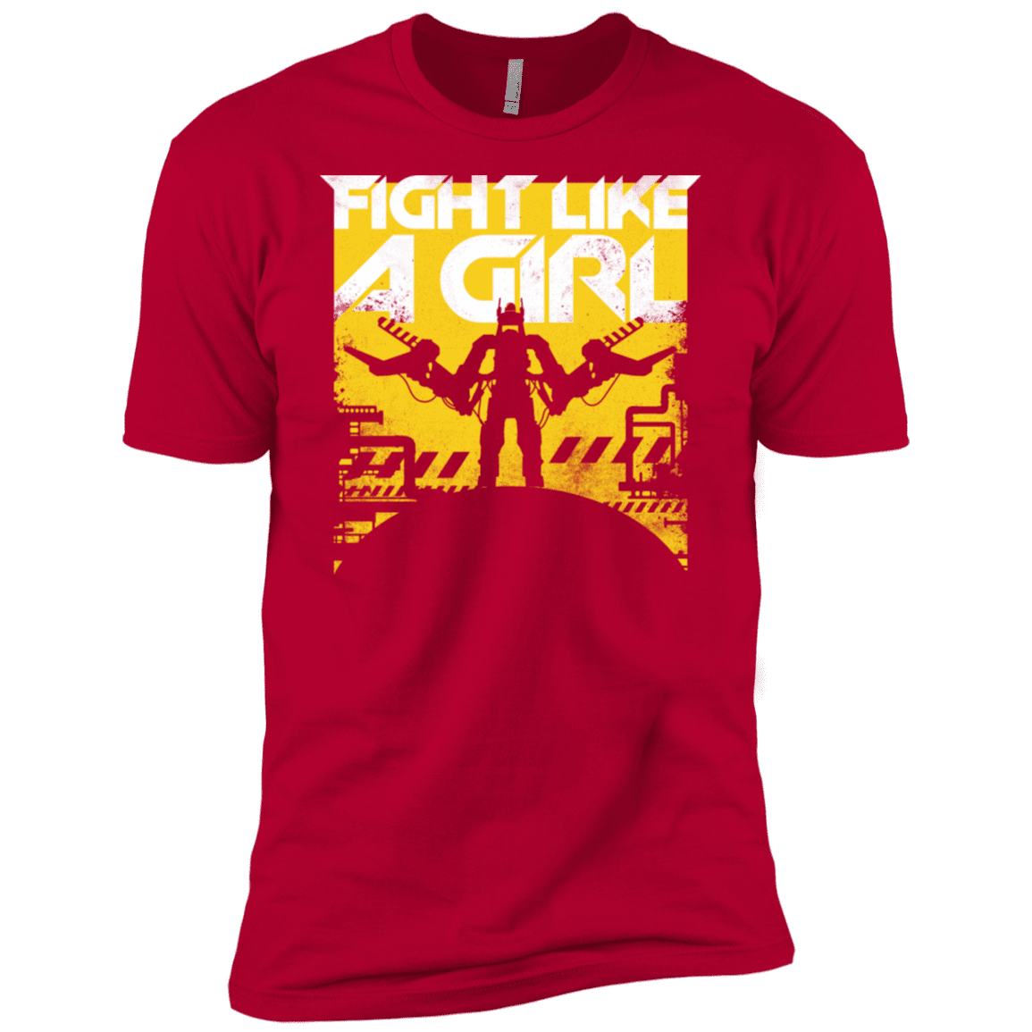T-Shirts Red / X-Small Fight Like A Girl Men's Premium T-Shirt