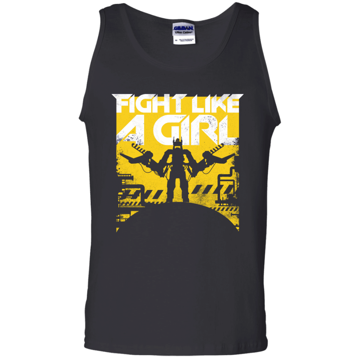 T-Shirts Black / S Fight Like A Girl Men's Tank Top