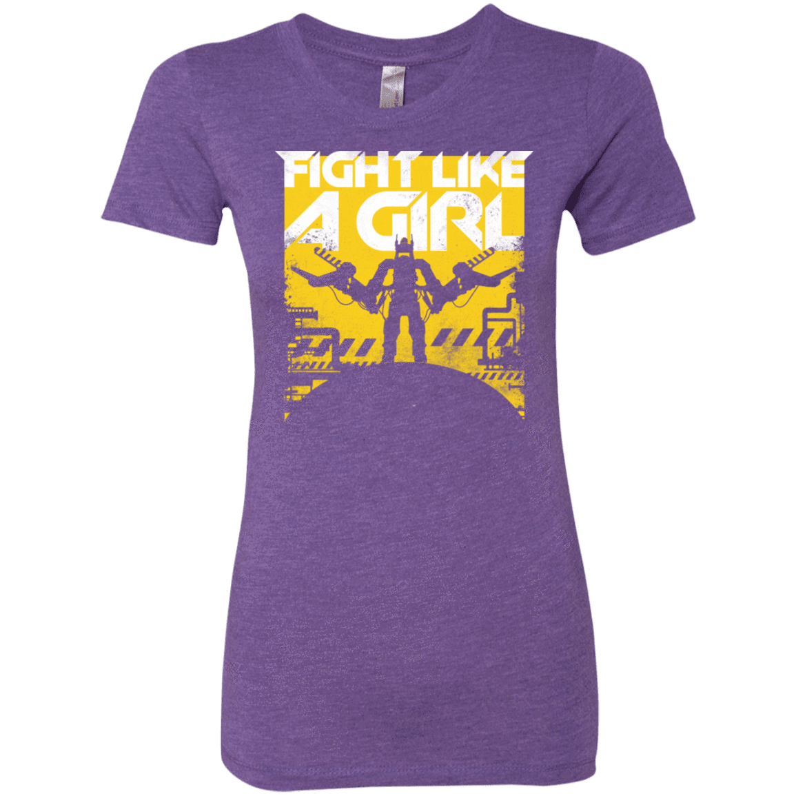 T-Shirts Purple Rush / S Fight Like A Girl Women's Triblend T-Shirt