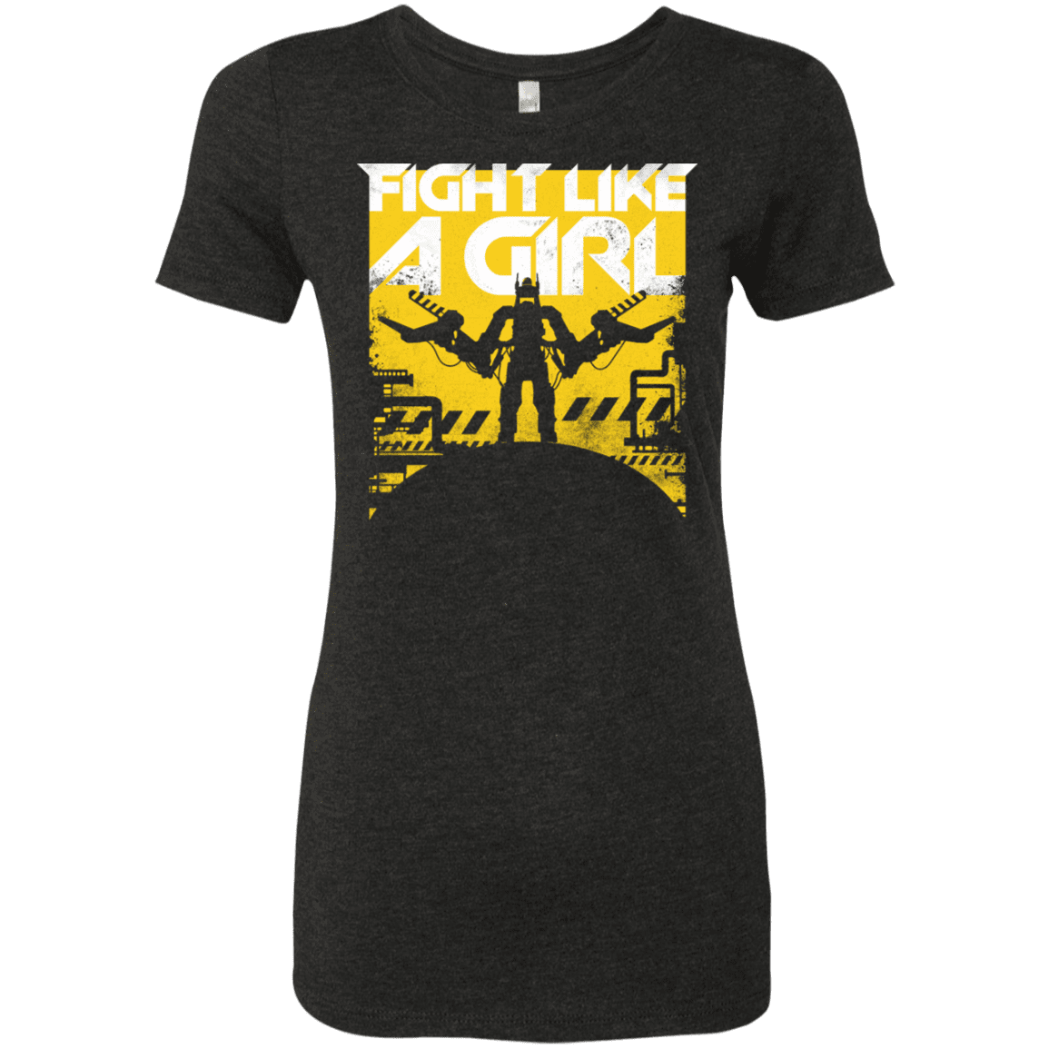 T-Shirts Vintage Black / S Fight Like A Girl Women's Triblend T-Shirt