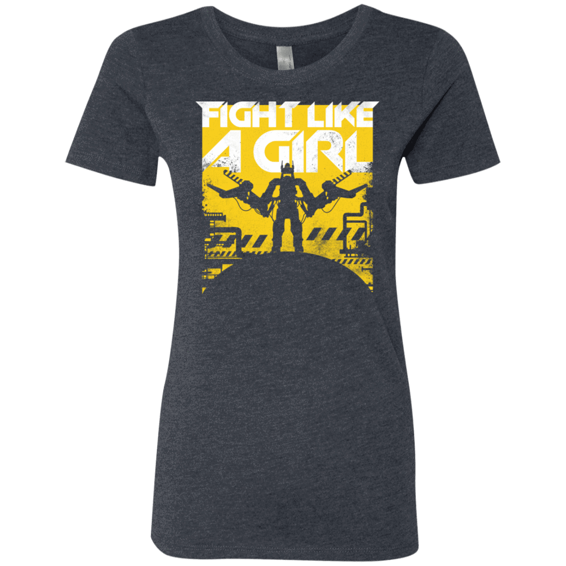 T-Shirts Vintage Navy / S Fight Like A Girl Women's Triblend T-Shirt