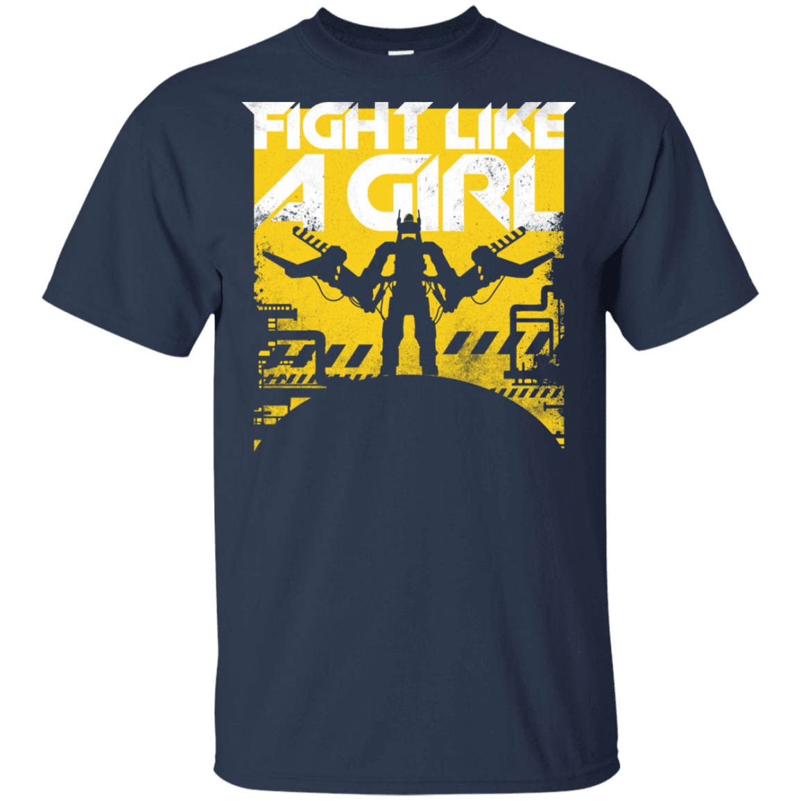 T-Shirts Navy / YXS Fight Like A Girl Youth T-Shirt