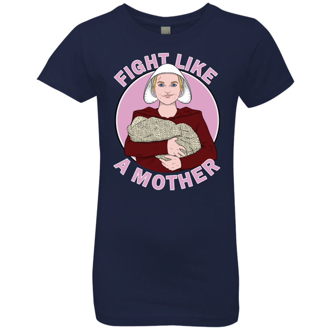 T-Shirts Midnight Navy / YXS Fight Like a Mother Girls Premium T-Shirt