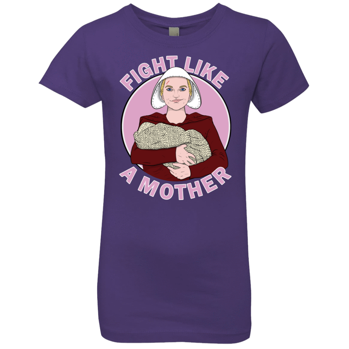 T-Shirts Purple Rush / YXS Fight Like a Mother Girls Premium T-Shirt