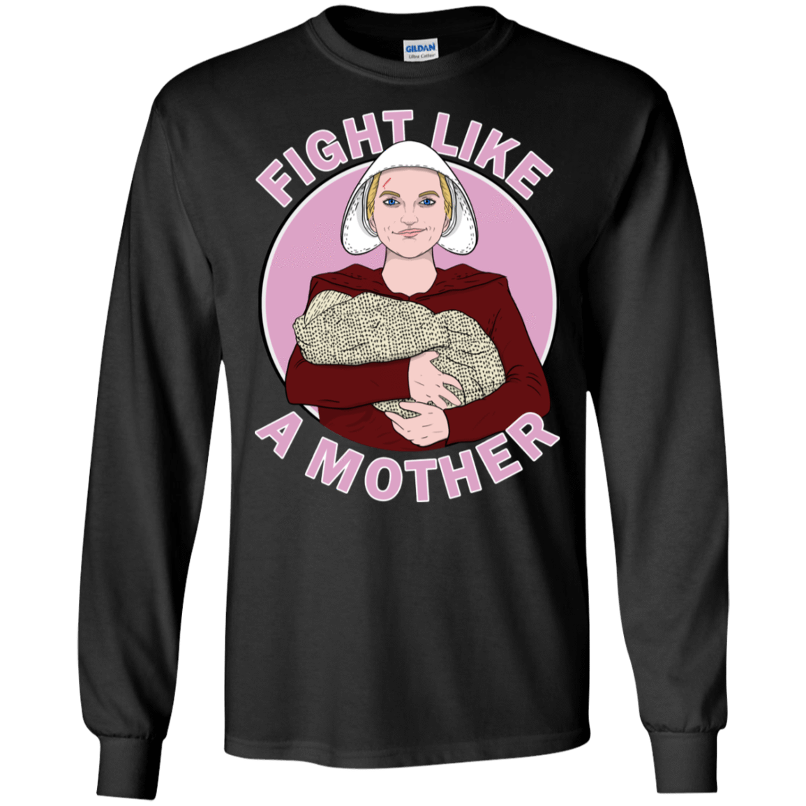 T-Shirts Black / S Fight Like a Mother Men's Long Sleeve T-Shirt