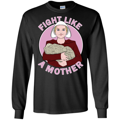 T-Shirts Black / S Fight Like a Mother Men's Long Sleeve T-Shirt