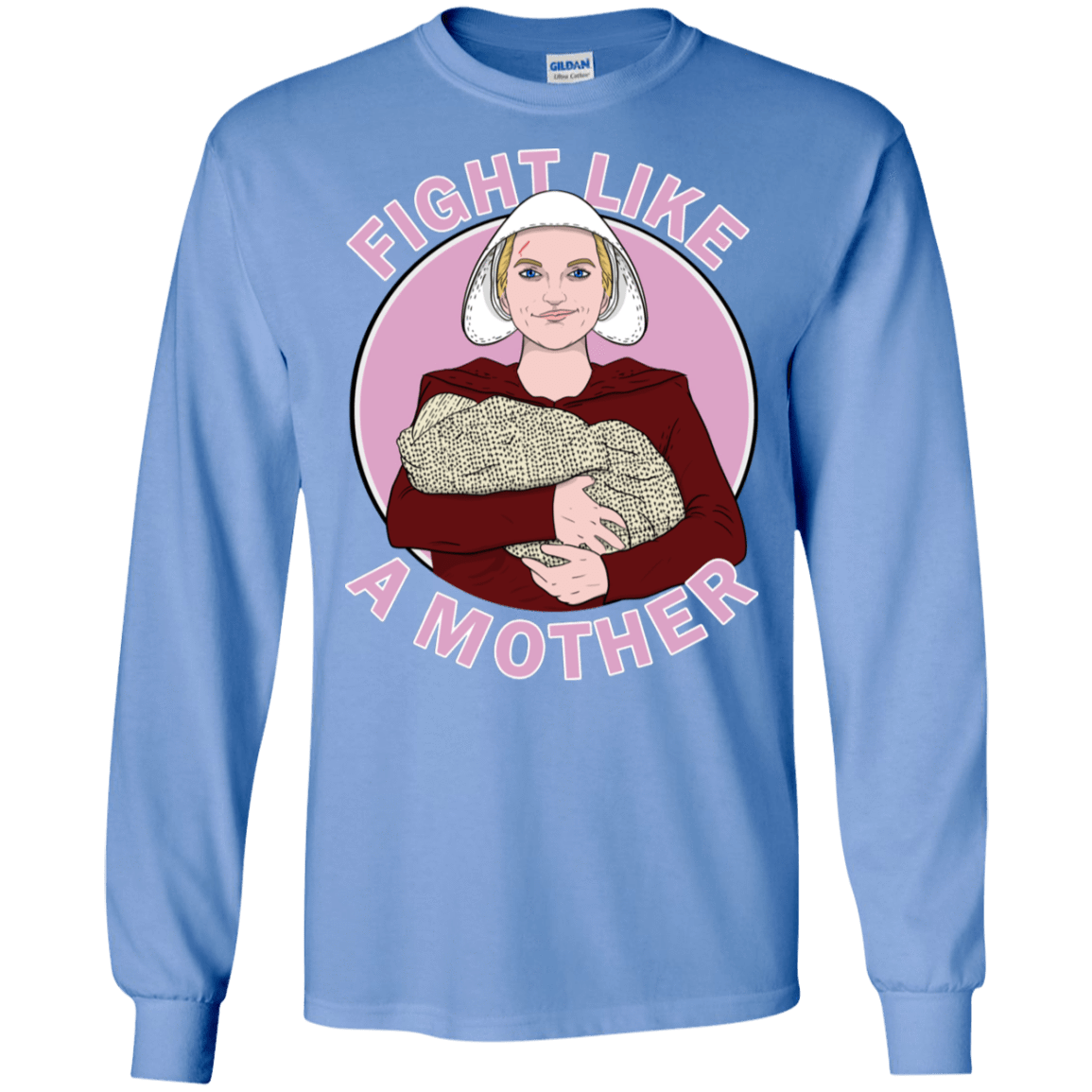 T-Shirts Carolina Blue / S Fight Like a Mother Men's Long Sleeve T-Shirt
