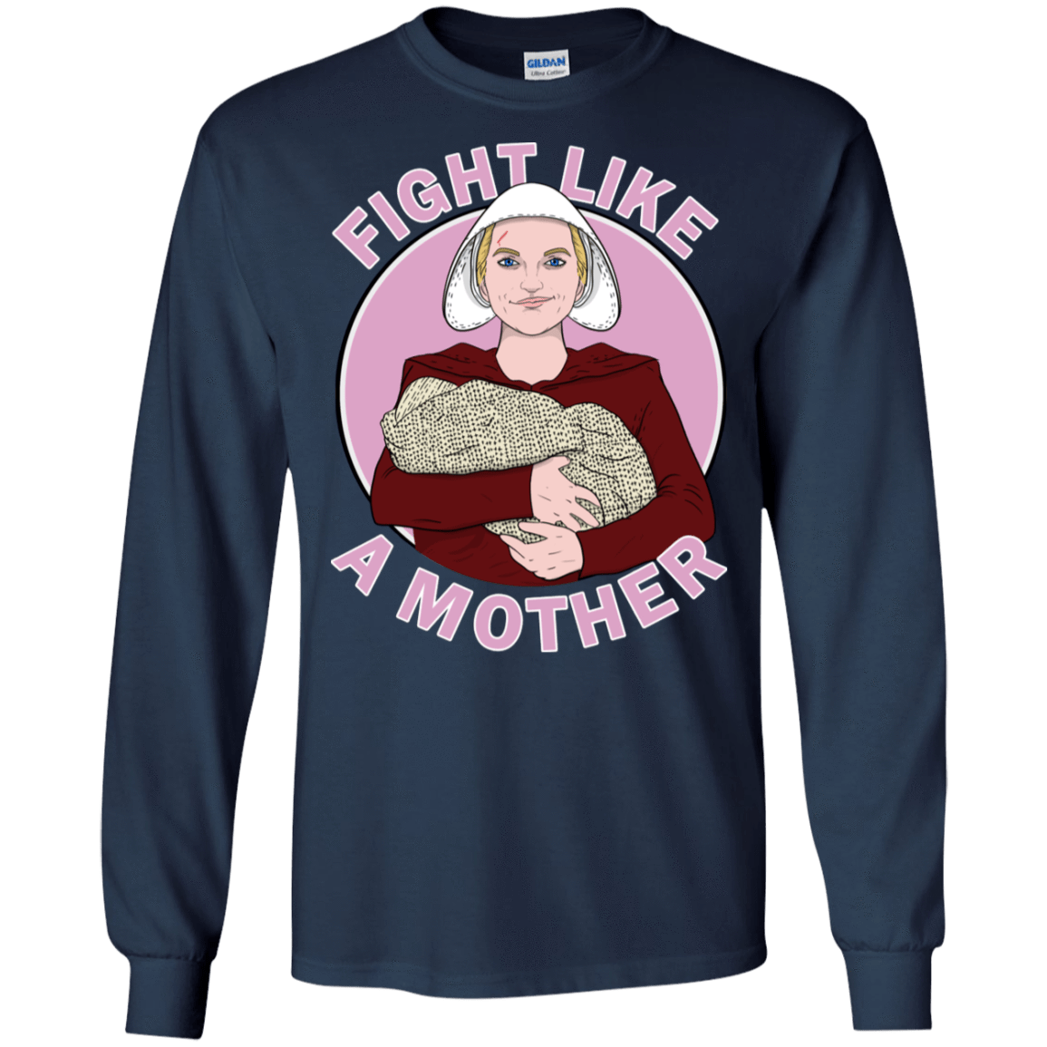 T-Shirts Navy / S Fight Like a Mother Men's Long Sleeve T-Shirt