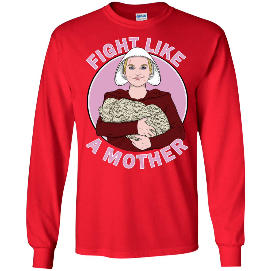 T-Shirts Red / S Fight Like a Mother Men's Long Sleeve T-Shirt