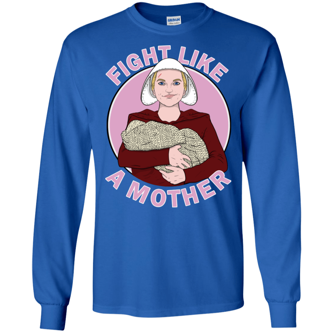 T-Shirts Royal / S Fight Like a Mother Men's Long Sleeve T-Shirt