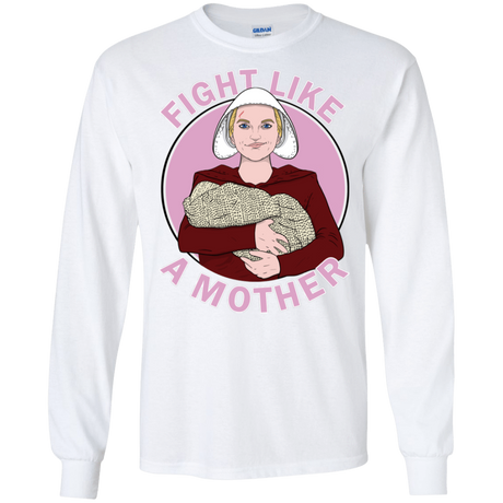 T-Shirts White / S Fight Like a Mother Men's Long Sleeve T-Shirt