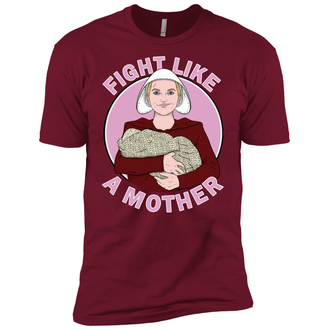 T-Shirts Cardinal / X-Small Fight Like a Mother Men's Premium T-Shirt
