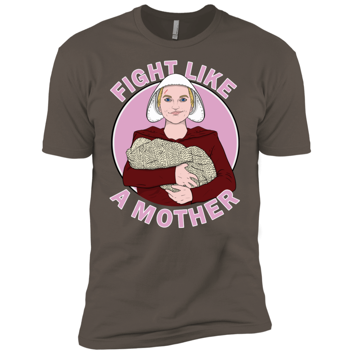 T-Shirts Warm Grey / X-Small Fight Like a Mother Men's Premium T-Shirt