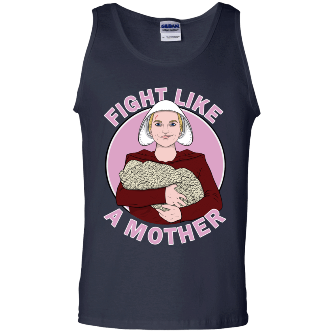 T-Shirts Navy / S Fight Like a Mother Men's Tank Top