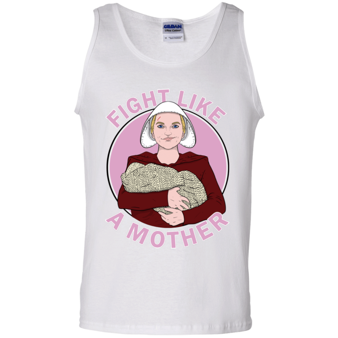 T-Shirts White / S Fight Like a Mother Men's Tank Top