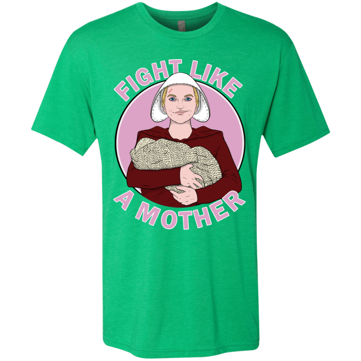 T-Shirts Envy / S Fight Like a Mother Men's Triblend T-Shirt