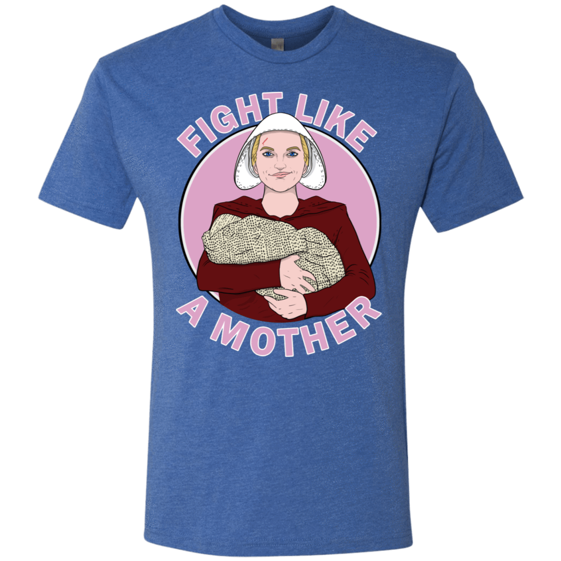 T-Shirts Vintage Royal / S Fight Like a Mother Men's Triblend T-Shirt