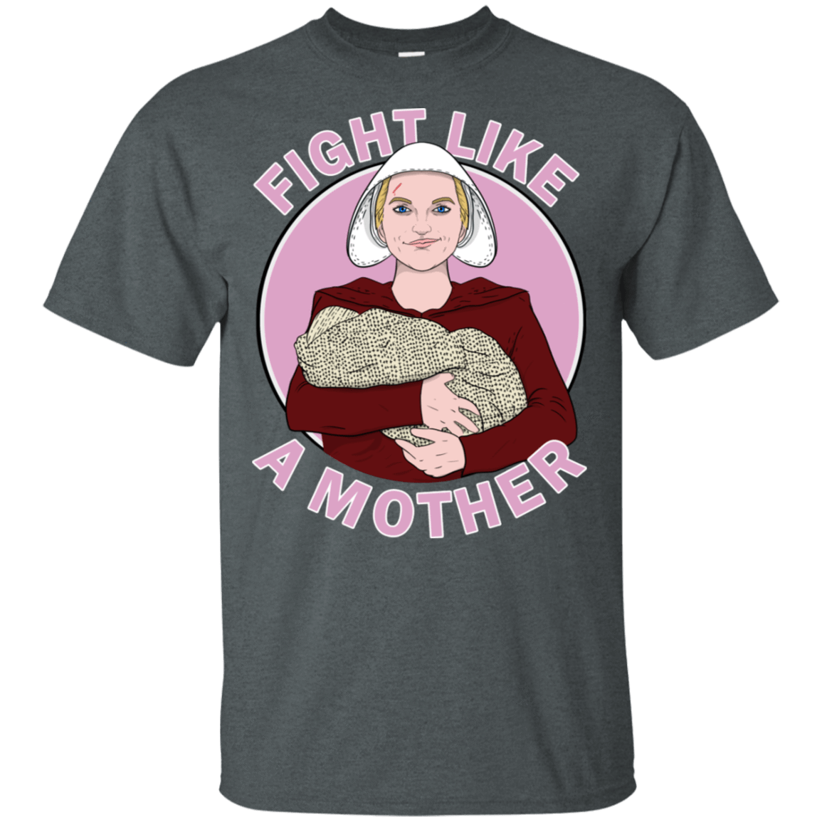 T-Shirts Dark Heather / S Fight Like a Mother T-Shirt